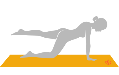 One-Legged Plank on the Knee