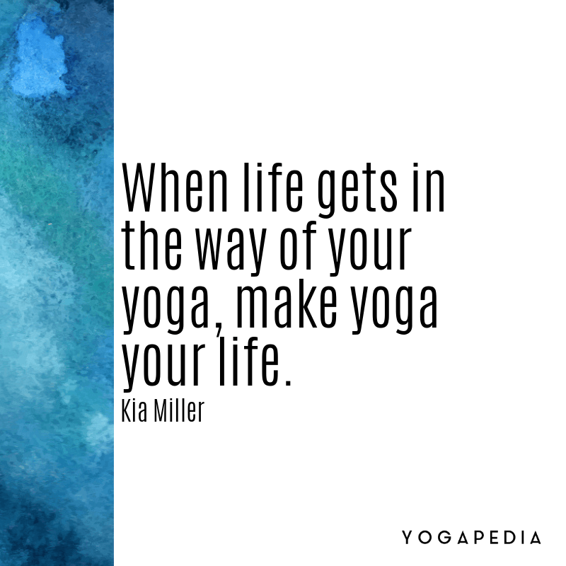 Kia Miller quote yoga
