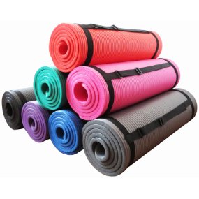 HemingWeigh 1/2-Inch Extra Thick High Density Exercise Yoga Mat