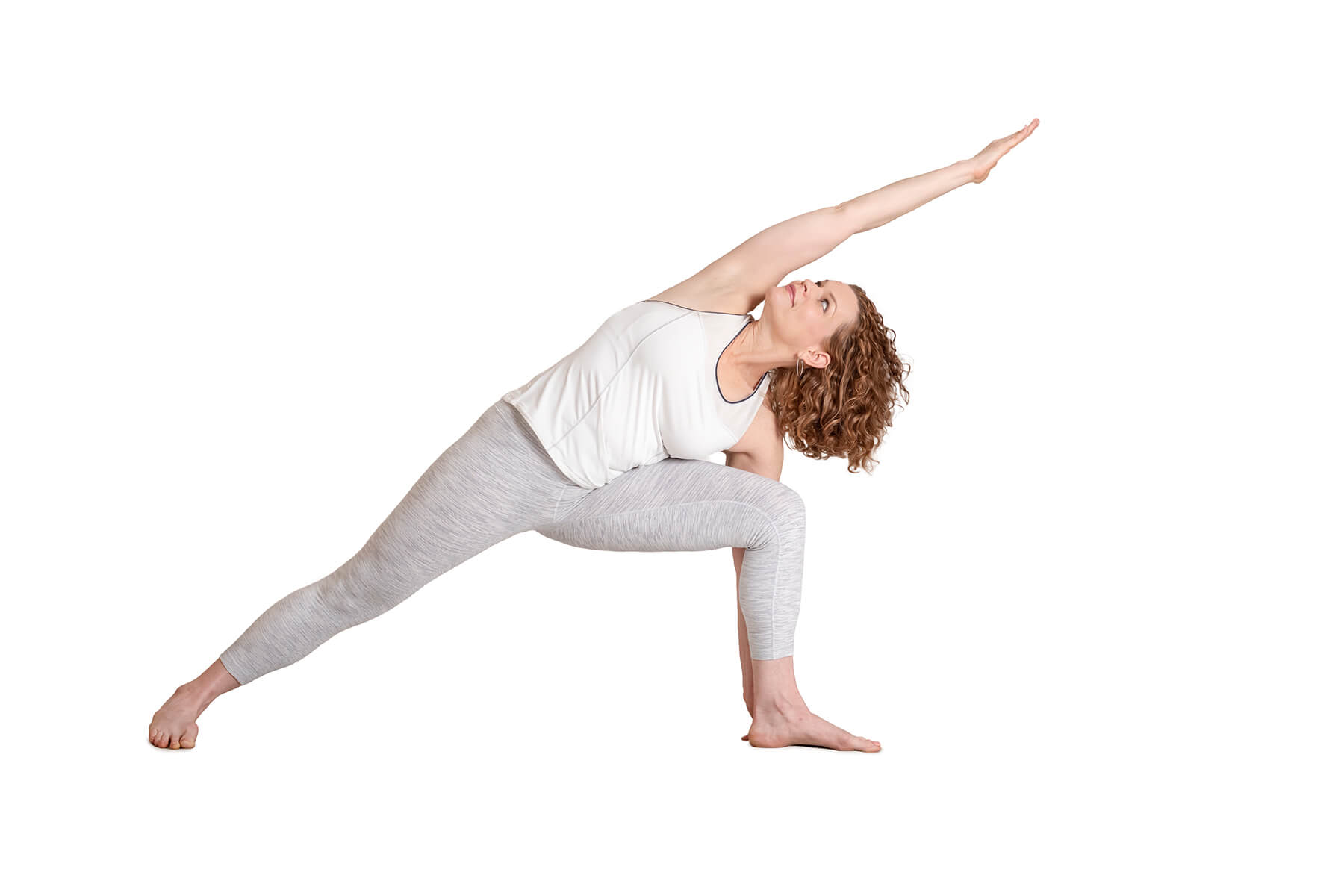extended side angle pose