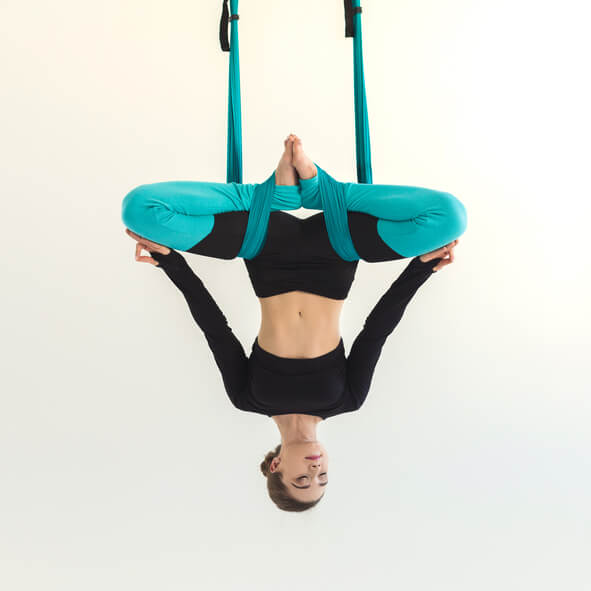 Aerial Yoga Tutorials | Learn Some Poses! - YouTube